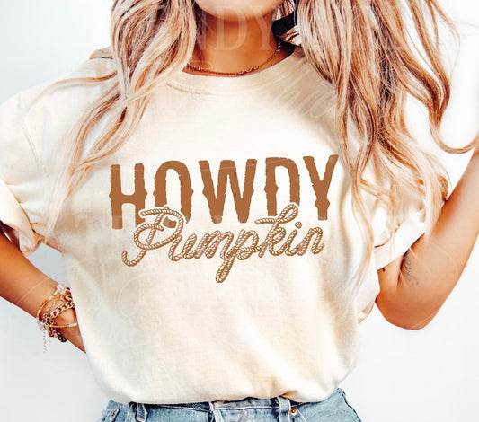 Howdy Pumpkin