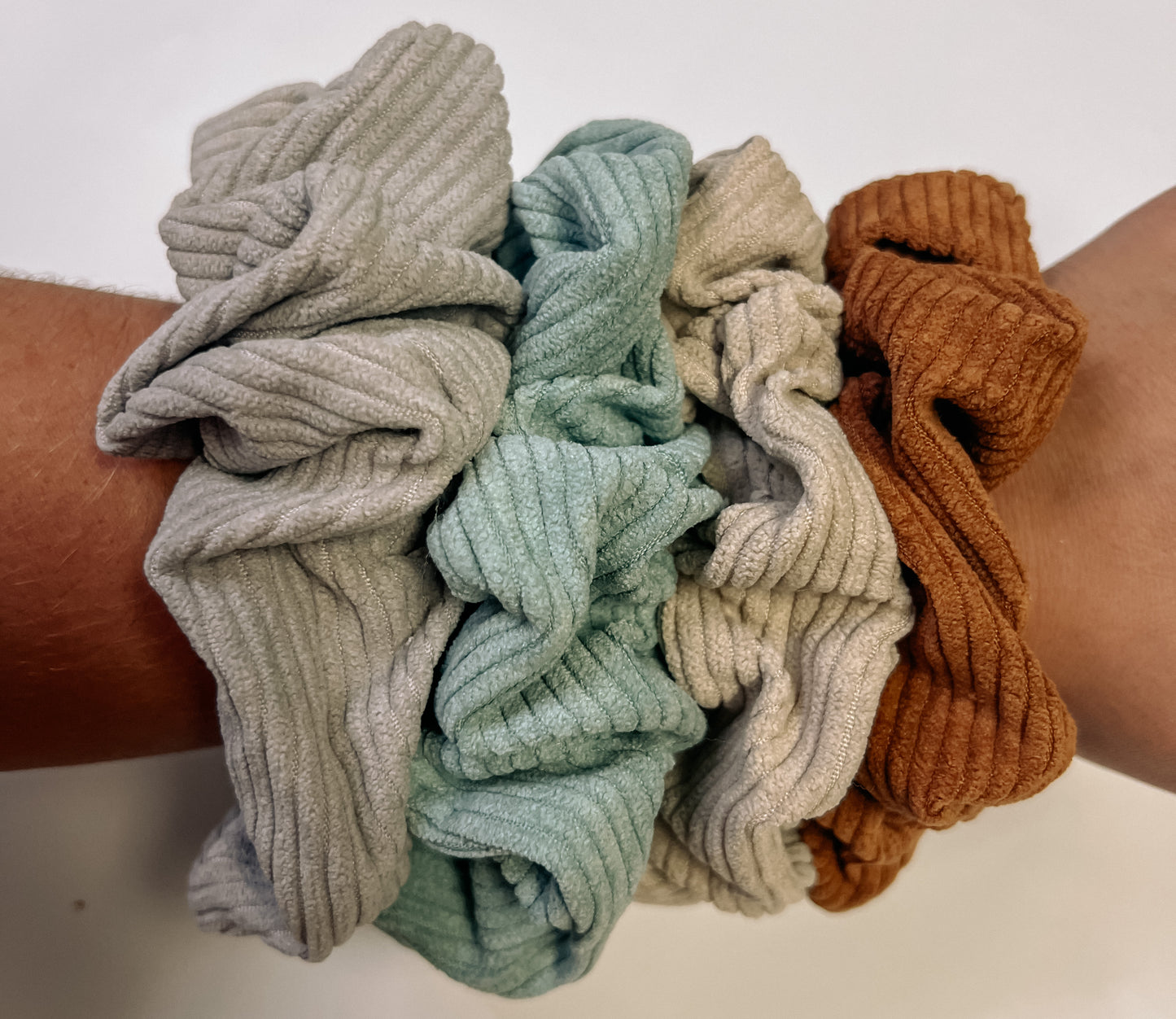 Corduroy Scrunchies